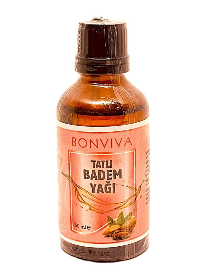 TB BONVİVA Tatlı Badem Yağı 50 ml - Görsel 1