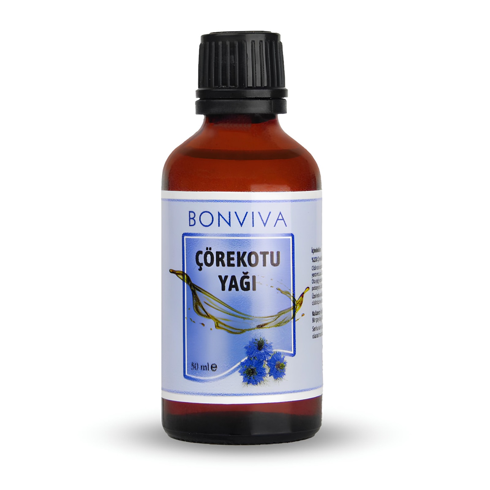 çörekotu BONVİVA Soğuk Pres Saf Çörek Otu Yağı 50 ml - Görsel 1