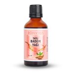 BONVİVA Soğuk Pres Saf Tatlı Badem Yağı 50 ml