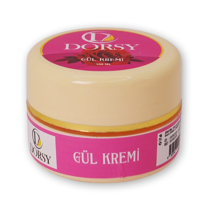 4 DORSY Doğal Gül Kremi 100 gr - Görsel 1