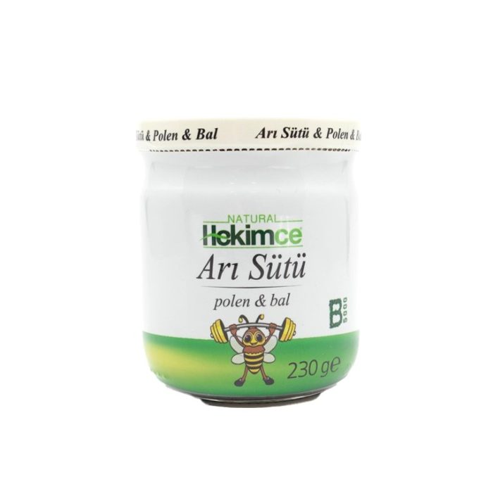 WhatsApp Görsel 2024-12-24 saat 16.38.07_e3785c89 NATURAL HEKİMCE Arı Sütü Bal+Polen Karışımlı 230 gr - Görsel 1