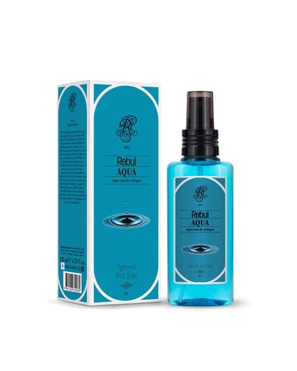 r.akua REBUL Aqua Kolonya Cam Şişe 125 ml - Görsel 1