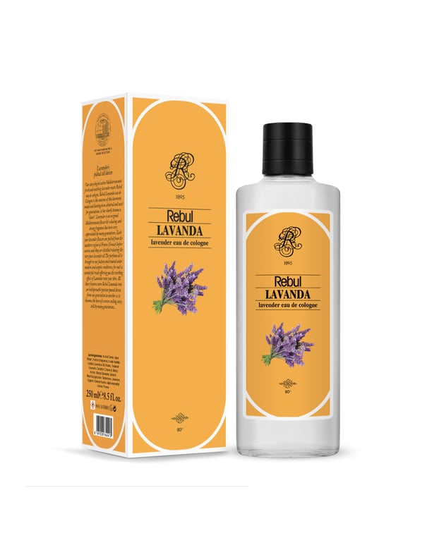rebul-lavanda-edc-kolonya-250-ml-b-d2e8 REBUL Lavanta Kolonya Cam Şişe 250 ml - Görsel 1