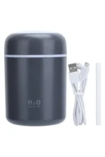 H2O Humidifier Elektrikli Hava Nemlendirici 300 ml Buhar ve Aromatik Koku Difizörü - Görsel 4