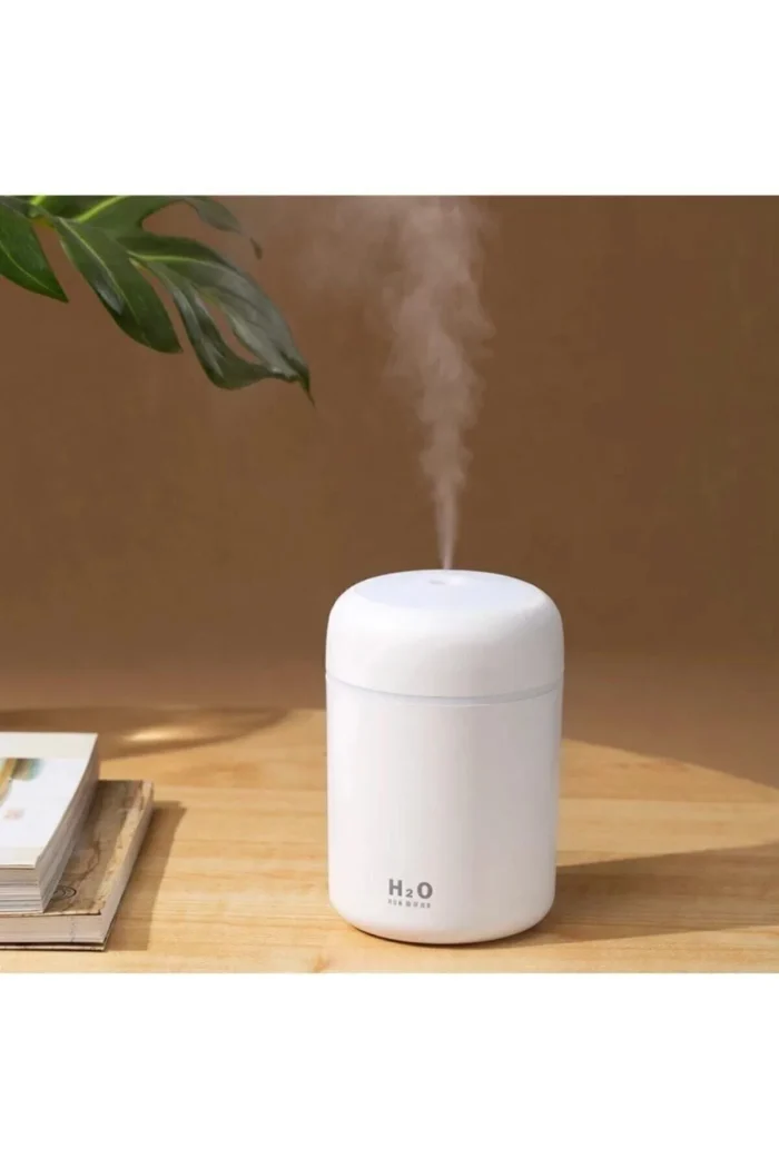 1_org_zoom (22) H2O Humidifier Elektrikli Hava Nemlendirici 300 ml Buhar ve Aromatik Koku Difizörü - Görsel 2