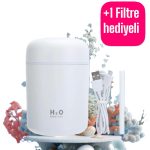 H2O Humidifier Elektrikli Hava Nemlendirici 300 ml Buhar ve Aromatik Koku Difizörü - Görsel 3