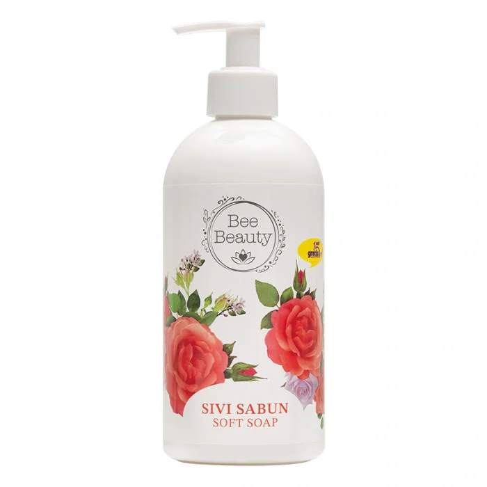 8814265630770_1719400569251 BEE BEAUTY Gül Bahçesi Sıvı Sabun 500 ml - Görsel 1