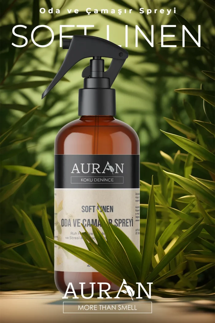 SOFT2 AURAN Soft Linen Parfümlü Oda Ve Çamaşır Spreyi Ortam Ve Kumaş Kokusu 250 ml - Görsel 2