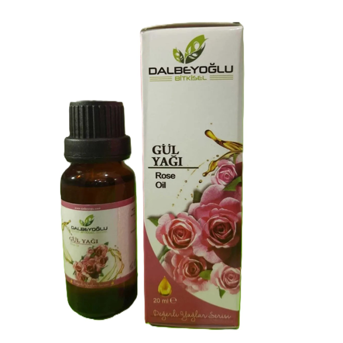 asd DALBEYOĞLU BİTKİSEL Saf Bitkisel Gül Yağı 20 ml - Görsel 1