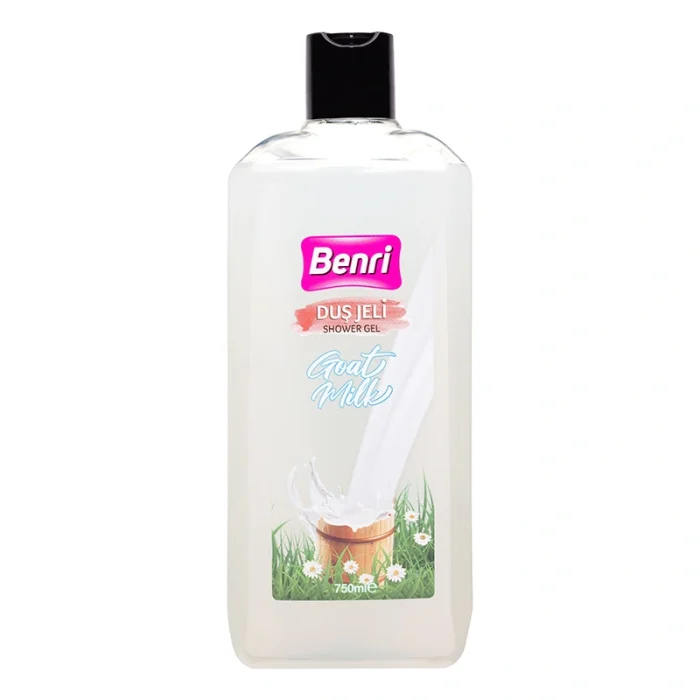 badem sütü 750 BENRİ Goat Milk Duş Jeli 750 ml e - Görsel 1