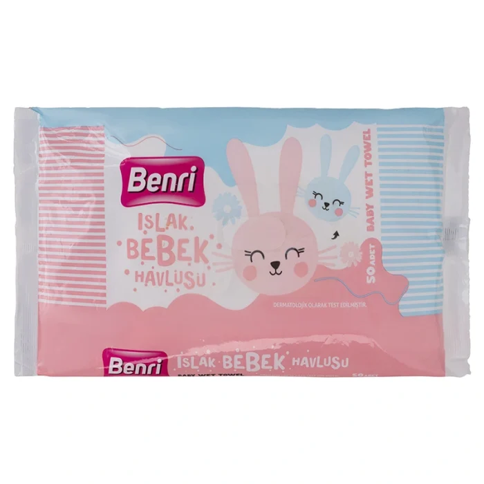 benri 50 li BENRİ Islak Havlu 50'li - Görsel 1