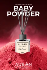 AURAN Bebek Pudrası Kare Bambu Çubuklu Oda Kokusu 100 ml - Görsel 2