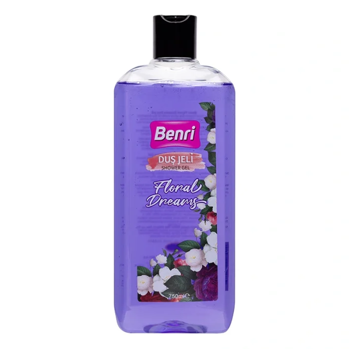 floral dreams 750 BENRİ Floral Dreams Duş Jeli 750 ml e - Görsel 1