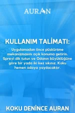 AURAN Yağmur Ormanları Parfümlü Oda Ve Çamaşır Spreyi Ortam Ve Kumaş Kokusu 250 ml - Görsel 5