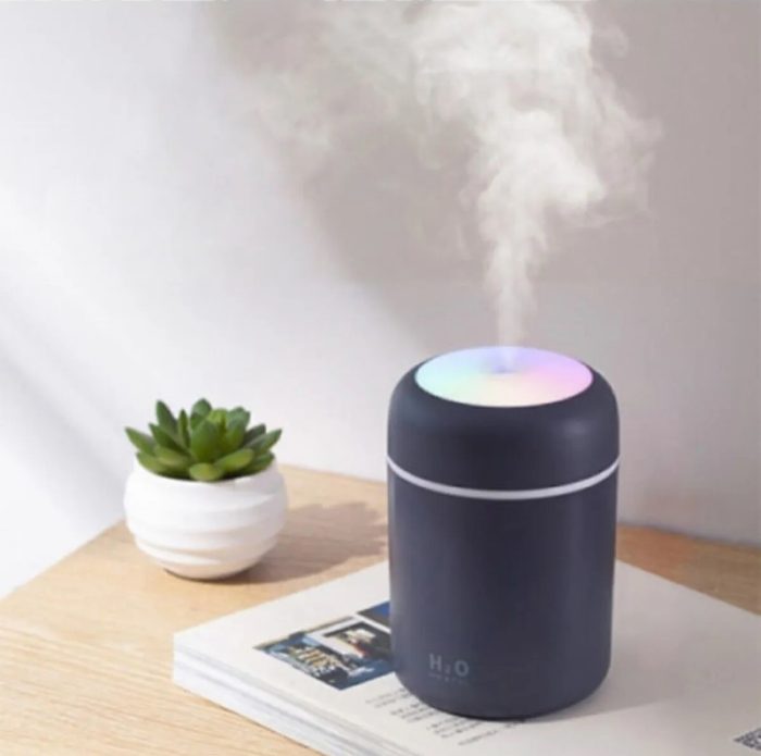 tttttt H2O Humidifier Elektrikli Hava Nemlendirici 300 ml Buhar ve Aromatik Koku Difizörü - Görsel 2