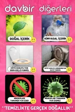 DAVBİR Bebek Pudrası Kokulu Wc Kötü Koku Giderici Ultra Kalıcı Yüzey Parfümü 250ml - Görsel 2