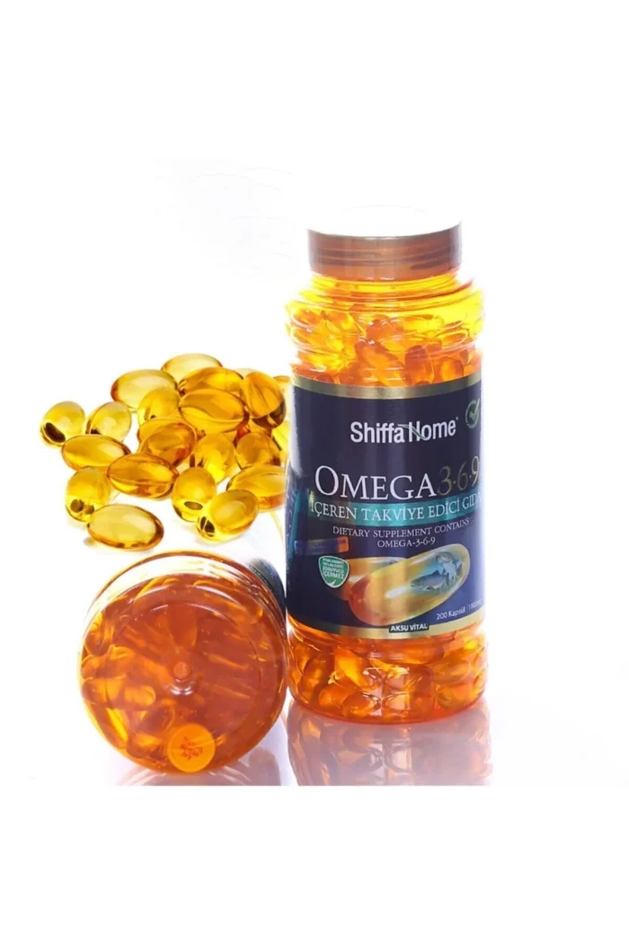 200-1 AKSU VİTAL Shiffa Home Omega 3 Balık Yağı 500 mg X 150 Softjel Kapsül - Görsel 1