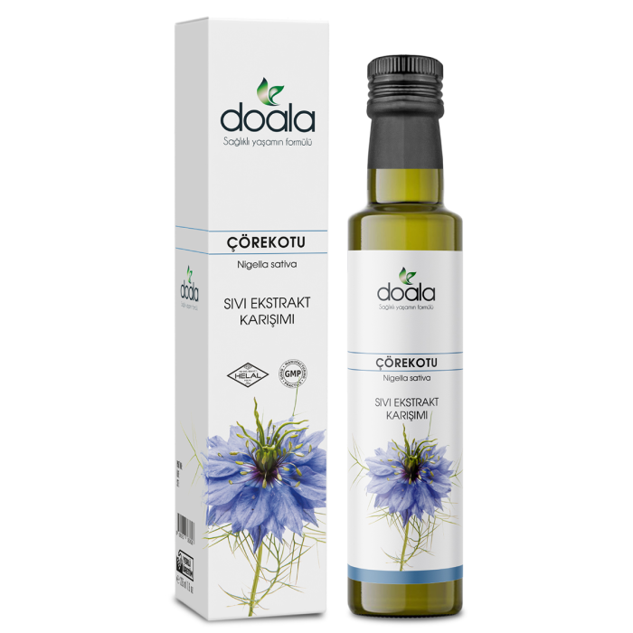 COREKOTU DOALA Çörekotu Sıvı Ektrakt Karışımı 225 ml - Görsel 1