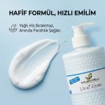 DALBEYOĞLU BİTKİSEL Nemlendirici ve Besleyici Kabin Boy Vücut Kremi 500 ml - Görsel 4