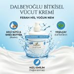 DALBEYOĞLU BİTKİSEL Nemlendirici ve Besleyici Kabin Boy Vücut Kremi 500 ml