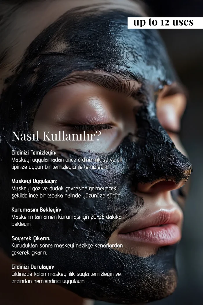 black3 JEUNESSE Soyulabilir Black Mask 150 ml - Görsel 3