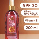SUN BROWN Bronzlaştırıcı Yağ sprey SPF+30 200 ml