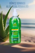 SUN BROWN Güneş Sonrası Nemlendirici Aleo Vera Jel 200 ml - Görsel 4