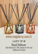 LUZY ONE Bambu Çubuklu (Bubble Gum) Kare Oda ve Ortam Kokusu 110 ml - Görsel 2