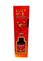 LLUZY ONE Bambu Çubuklu (Amber) Kare Oda ve Ortam Kokusu 110 ml