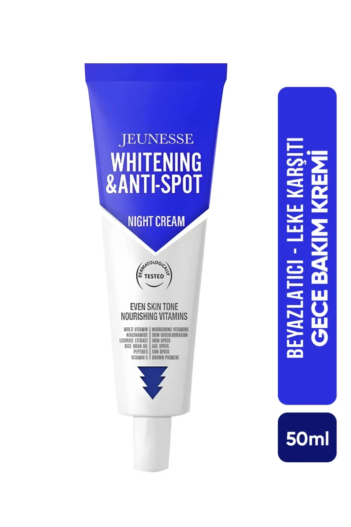 bey.leke kar JEUNESSE Beyazlatıcı & Leke Karşıtı Gece Bakım Kremi 50 ml. - Görsel 1