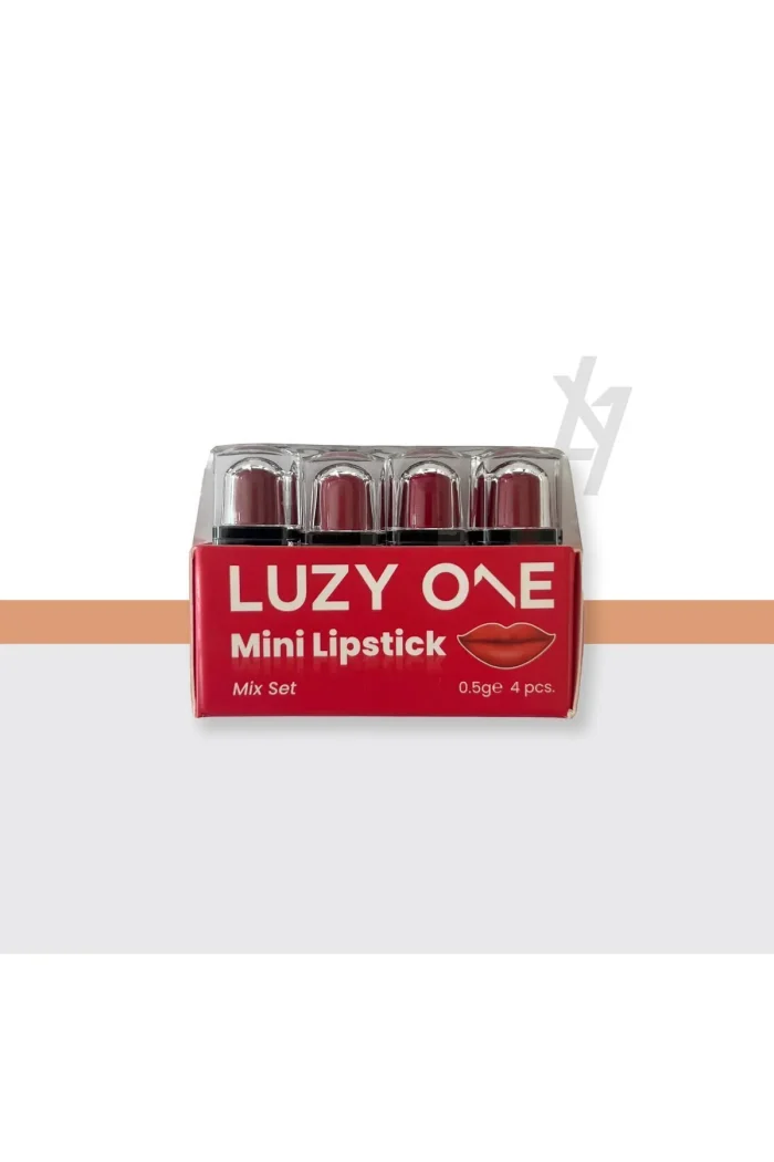 1_org_zoom (1) LUZY ONE Lipstick Set – Kompakt Ve Kalıcı Rujlarla Gün Boyu Işıltı - Görsel 1
