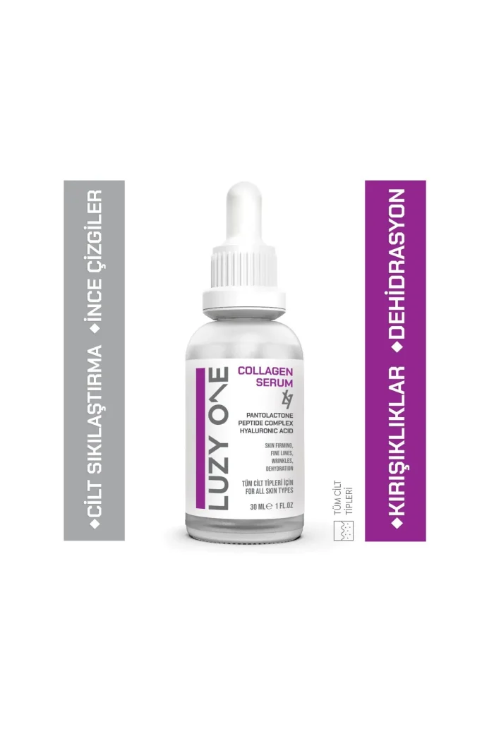 LUZY ONE Kolajen Serum – Cildinize Sıkılık Ve Gençlik Kazandıran Yenileyici Serum 30 ml - Görsel 1