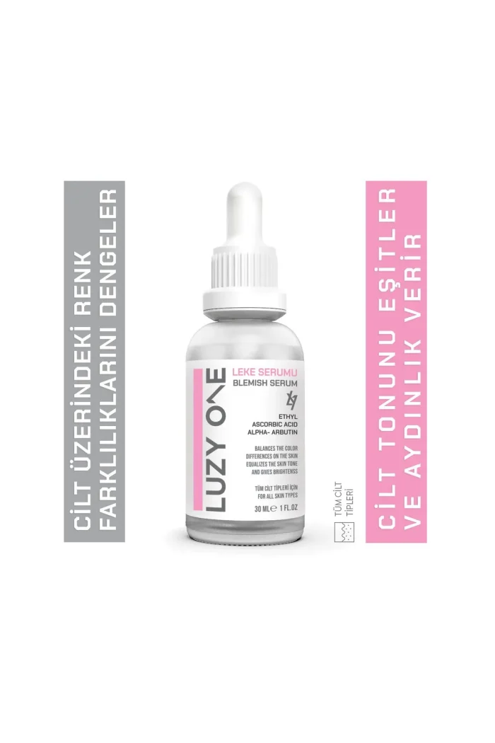 LEKE SERUM LUZY ONE Leke Karşıtı Cilt Dengeleyici Serum – Cilt Lekelerine Karşı Etkili Çözüm Ve Eşit Cilt Tonu 30 ml - Görsel 1