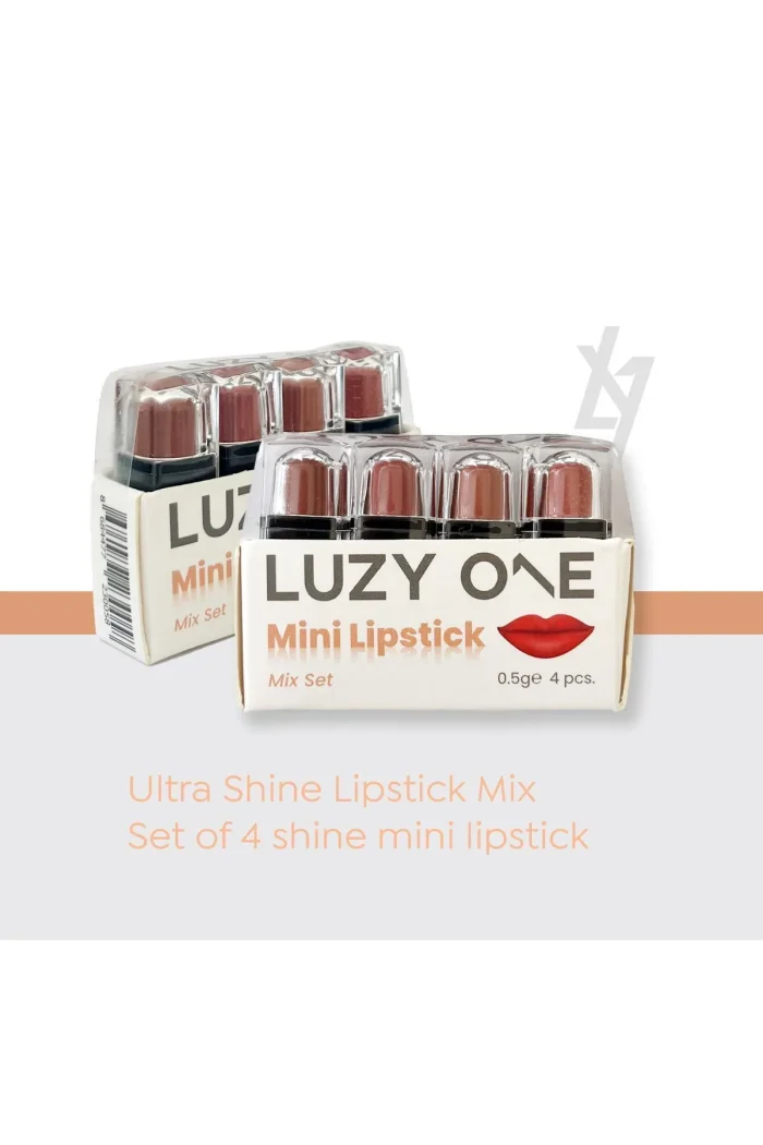 LİPSTİK 2 LUZY ONE Lipstick Set – Parlak Ve Şık Dudaklar Için Renk Seçenekleri - Görsel 2