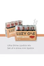 LUZY ONE Lipstick Set – Parlak Ve Şık Dudaklar Için Renk Seçenekleri - Görsel 3