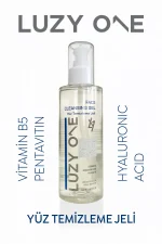 LUZY ONE Yüz Temizleme Jeli – Derinlemesine Temizlik ve Nemlendirici Bakım 200 ml
