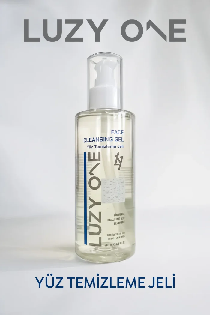 YÜZ TEMİZLEME2 LUZY ONE Yüz Temizleme Jeli – Derinlemesine Temizlik ve Nemlendirici Bakım 200 ml - Görsel 2