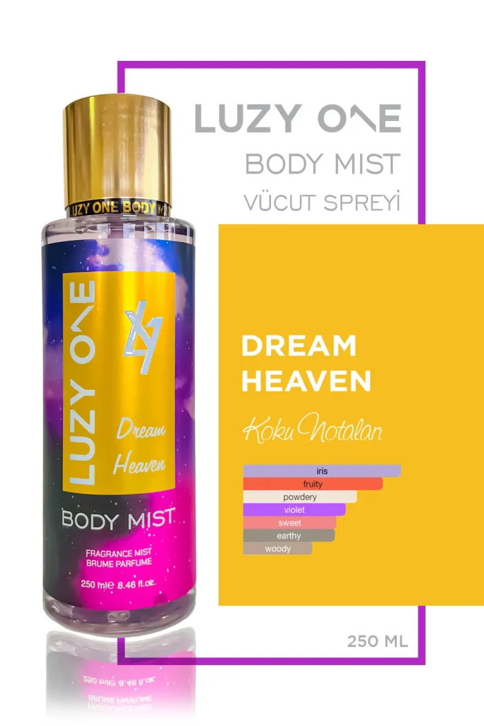 dream2 LUZY ONE Dream Heaven Body Mist / Vücut Spreyi - 250 ml - Görsel 2