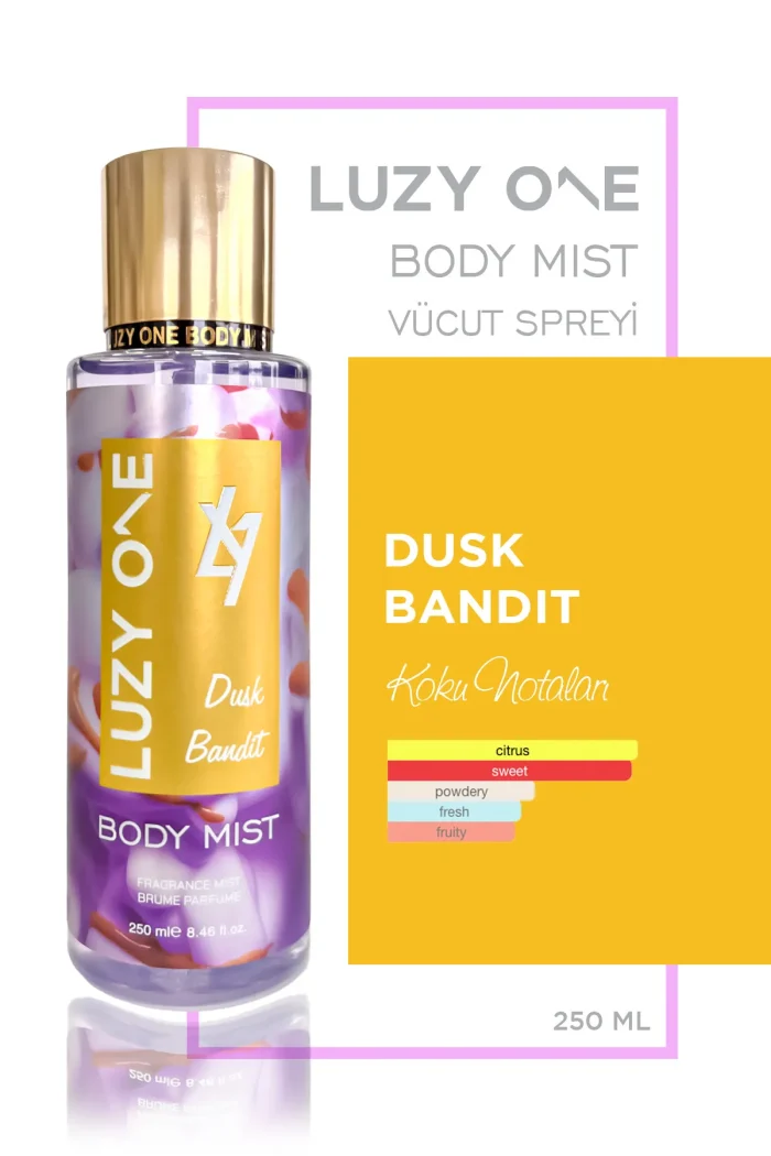 dusk2 LUZY ONE Dusk Bandit Body Mist / Vücut Spreyi - 250 Ml - Görsel 2