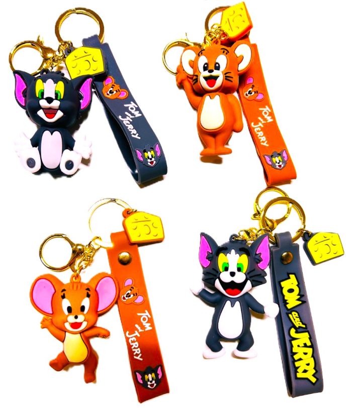 WhatsApp Görsel 2025-06-15 saat 10.59.46_cc03700f İTHAL Lüks Büyük Boy Tom ve Jerry Slikon Maskot Anahtarlık - Görsel 1