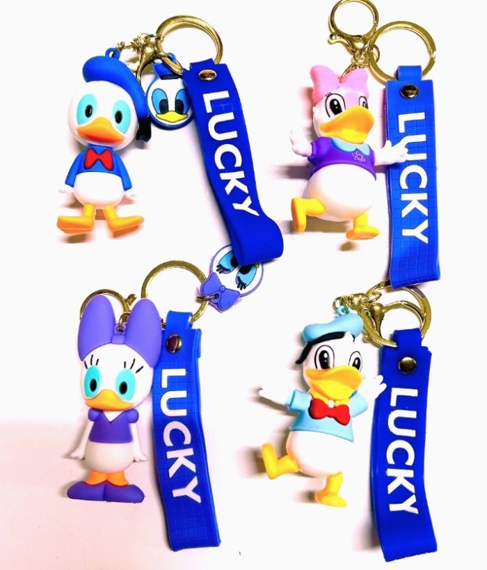 İTHAL Lüks Büyük Boy Slikon Maskot Anahtarlık - Görsel 1