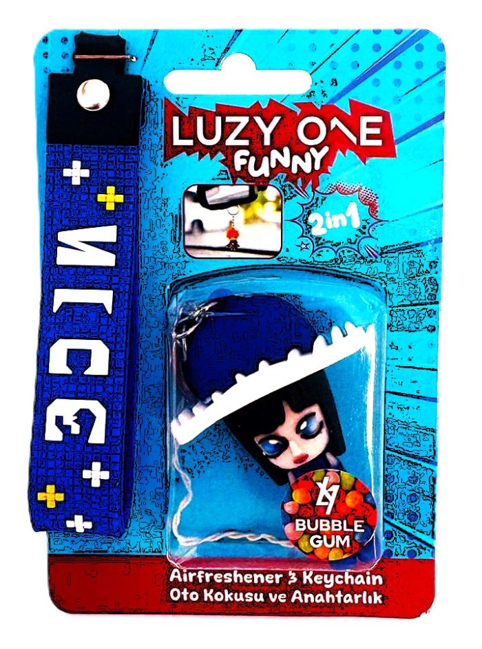 17 LUZY ONE İthal Silikon Maskot Oto Kokusu ve Anahtarlık Çeşitleri İkisi Bir Arada (2 in 1) - Görsel 5