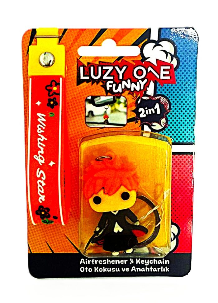 22 LUZY ONE İthal Silikon Maskot Oto Kokusu ve Anahtarlık Çeşitleri İkisi Bir Arada (2 in 1) - Görsel 10