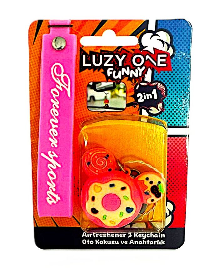 23 LUZY ONE İthal Silikon Maskot Oto Kokusu ve Anahtarlık Çeşitleri İkisi Bir Arada (2 in 1) - Görsel 11