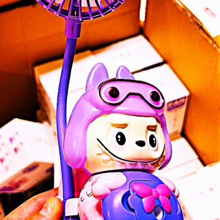 İTHAL Masa Üstü Kalemtraş ve Işıklı Fan