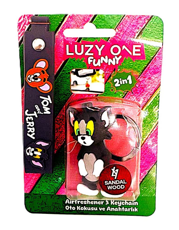 33 LUZY ONE İthal Silikon Maskot Oto Kokusu ve Anahtarlık Çeşitleri İkisi Bir Arada (2 in 1) - Görsel 6
