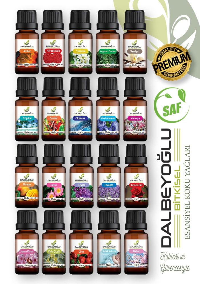 DALBEYOĞLU BİTKİSEL Türkiyem Saf Esansiyel Koku Yağı 10 ml x 20 adet - Görsel 3