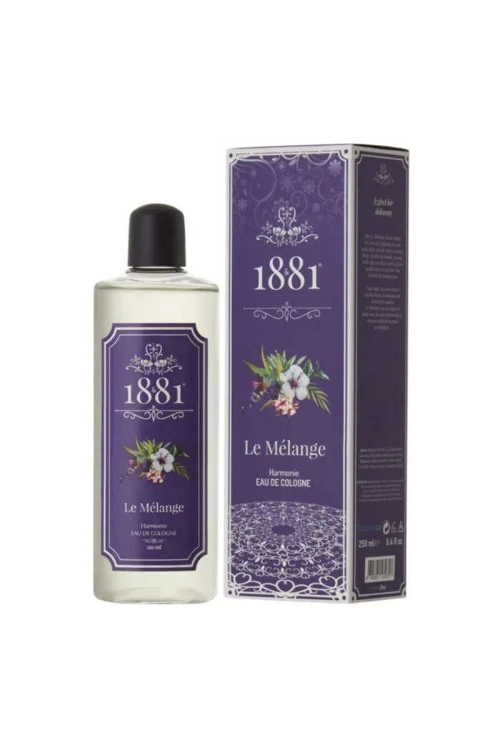 HARMONİ 1881 Cam Le Melange Harmonia Cam Şişe Kolonya 250 ml - Görsel 1