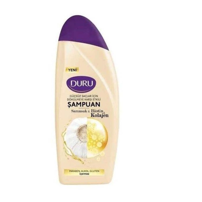 SARIM DURU Sarımsak&Biotin&Kolajen Dökülmeye Karşı Etkili Şampuan 500 ml - Görsel 1