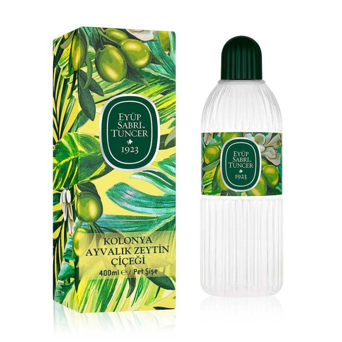 ayvalik-zeytin-cicegi-kolonyasi-400-ml-ec7b3- EYÜP SABRİ TUNCER Ayvalık Zeytin Çiçeği Kolonyası Pet Şişe 400 ml - Görsel 1